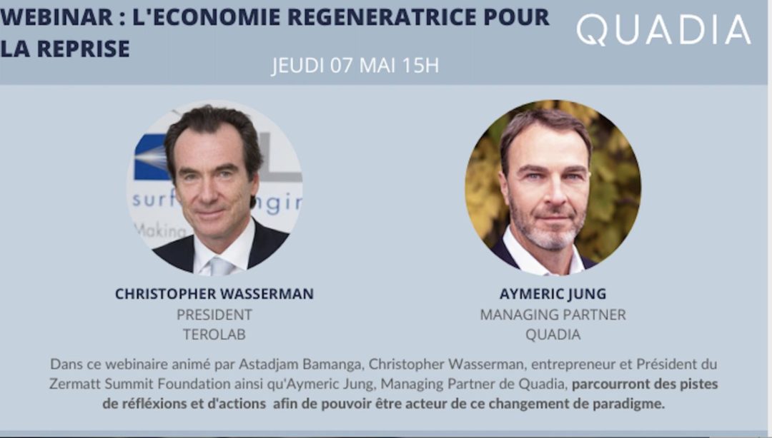 Quadia webinar on the Regenerative Economy (French)